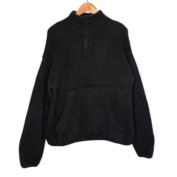 Skims cozy knit black pullover size L/XL - Picture 2 of 6